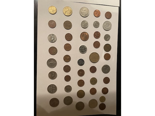 Verzameling oude munten - afbeelding 7 van  21