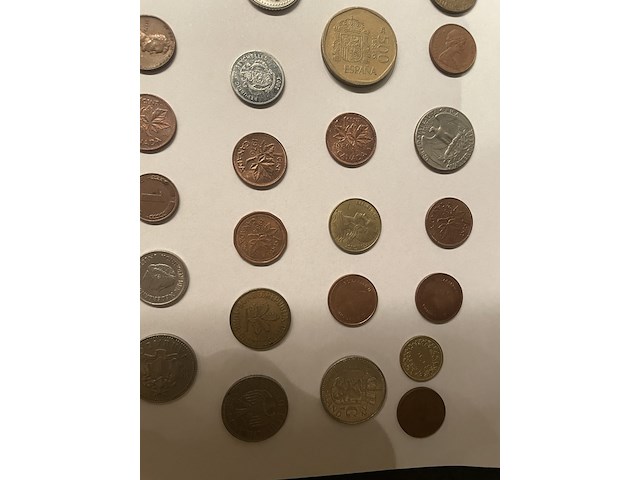 Verzameling oude munten - afbeelding 10 van  21