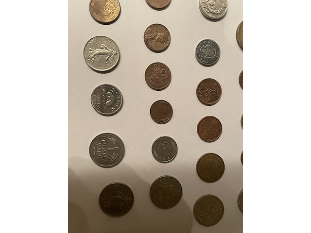 Verzameling oude munten - afbeelding 11 van  21