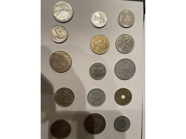 Verzameling oude munten - afbeelding 15 van  21
