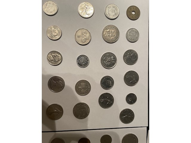 Verzameling oude munten - afbeelding 18 van  21