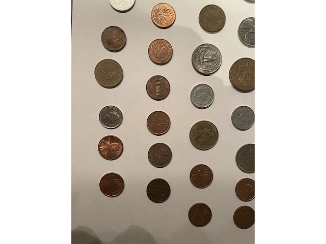Verzameling oude munten - afbeelding 20 van  21
