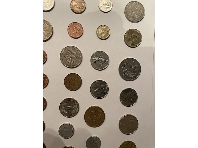 Verzameling oude munten - afbeelding 21 van  21