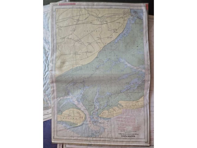 Verzameling oude zeekaarten waddeneilanden - afbeelding 12 van  31