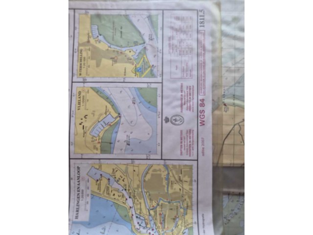Verzameling oude zeekaarten waddeneilanden - afbeelding 18 van  31
