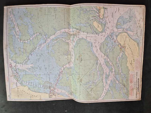 Verzameling oude zeekaarten waddeneilanden - afbeelding 2 van  31
