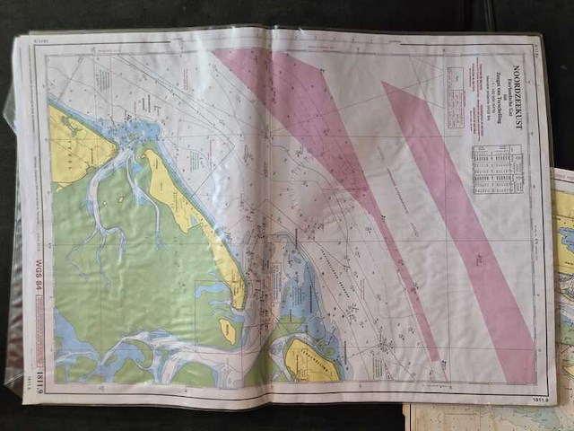 Verzameling oude zeekaarten waddeneilanden - afbeelding 6 van  31
