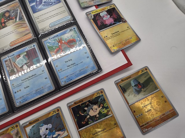 Verzameling pokémon kaarten met verzamelmap - afbeelding 18 van  21