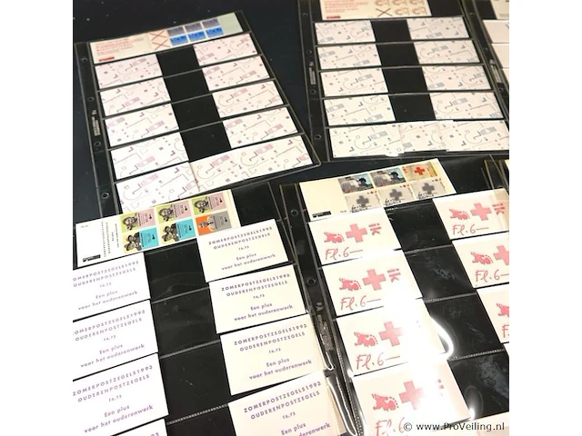 Verzameling postfrisse nederlandse postzegels, waaronder zomerpostzegels, kinderpostzegels en thematische uitgaven - afbeelding 2 van  4