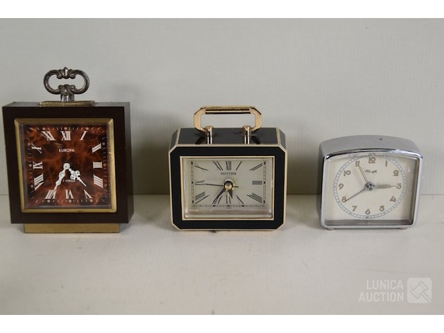 Verzameling reiswekkers - afbeelding 2 van  5