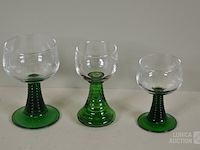 Verzameling roemer wijnglazen - afbeelding 2 van  3