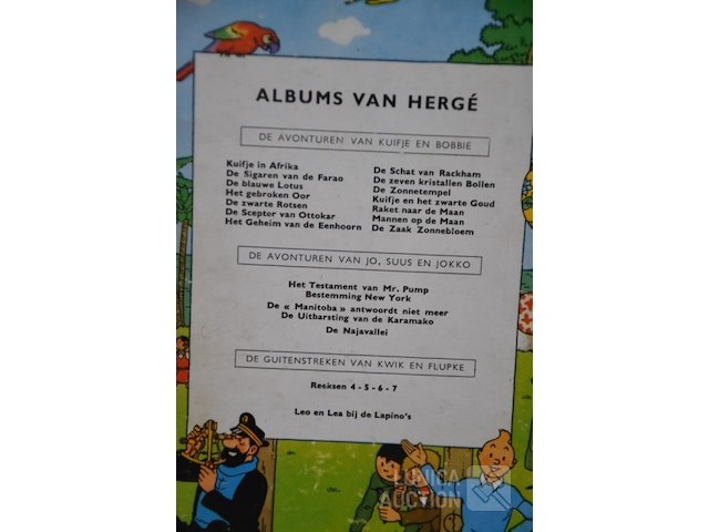 Verzameling stripboeken "avonturen van kuifje" - afbeelding 2 van  29