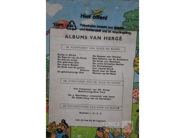 Verzameling stripboeken "avonturen van kuifje" - afbeelding 4 van  29