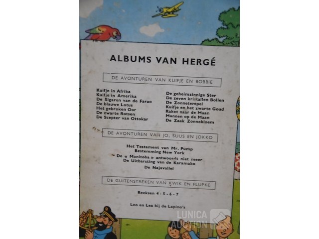 Verzameling stripboeken "avonturen van kuifje" - afbeelding 6 van  29