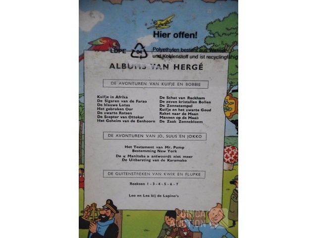 Verzameling stripboeken "avonturen van kuifje" - afbeelding 8 van  29