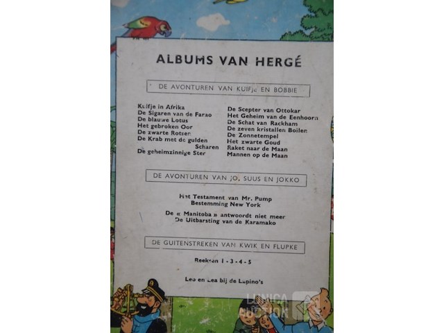 Verzameling stripboeken "avonturen van kuifje" - afbeelding 10 van  29