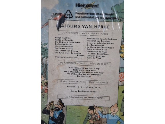 Verzameling stripboeken "avonturen van kuifje" - afbeelding 26 van  29