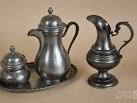 Verzameling tinnen items - afbeelding 5 van  8