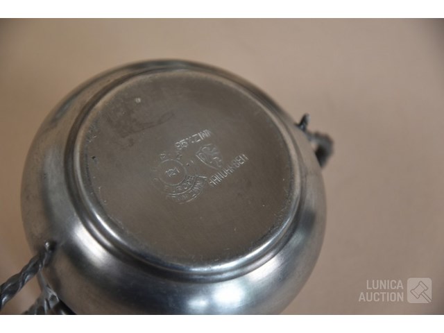 Verzameling tinnen items - afbeelding 6 van  8