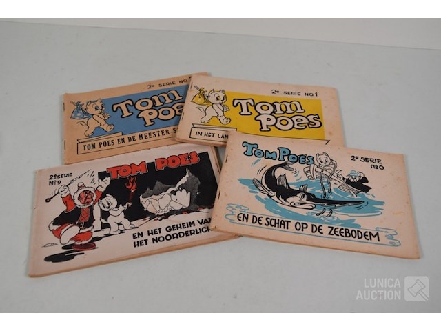 Verzameling tom poes boeken - afbeelding 1 van  5