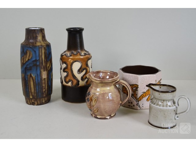 Verzameling vintage aardewerk - afbeelding 5 van  7