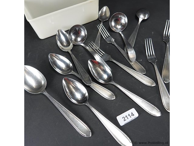 Verzameling voorschoten bestek - afbeelding 3 van  5
