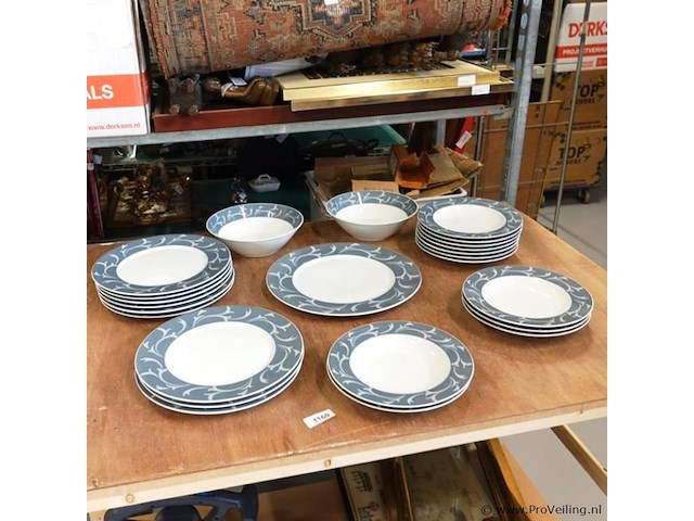 Verzameling winterling dessina borden diameter 22, 27, 32cm - afbeelding 1 van  5