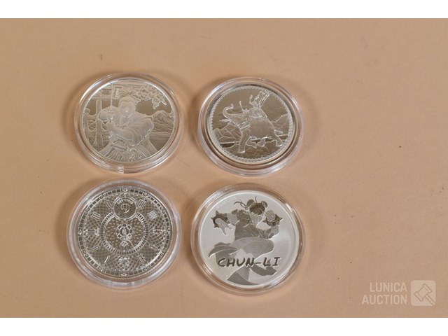 Verzameling zilveren munten - afbeelding 4 van  6