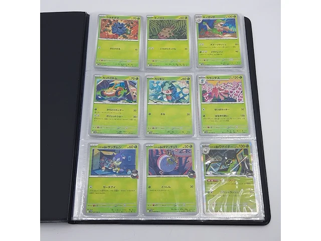 Verzamelmap met kaarten, pokémon, o.a. arcanine sv10 014/098, japans - afbeelding 12 van  19