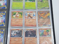 Verzamelmap met kaarten, pokémon, o.a. arcanine sv10 014/098, japans - afbeelding 13 van  19
