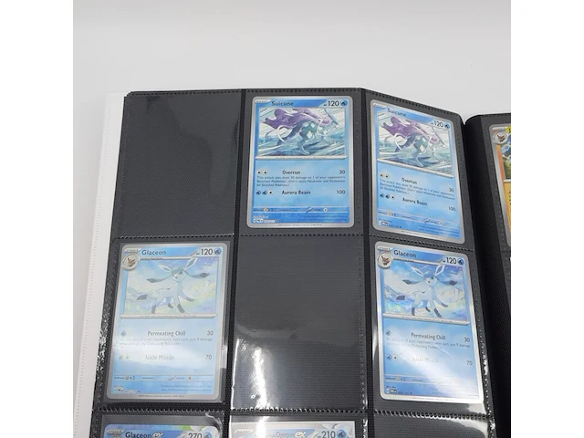Verzamelmap met kaarten, pokémon, o.a. exeggcute pre en 001/131 - afbeelding 3 van  45