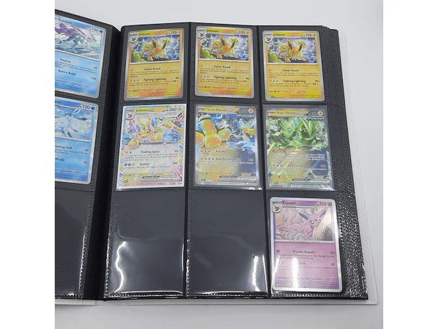 Verzamelmap met kaarten, pokémon, o.a. exeggcute pre en 001/131 - afbeelding 5 van  45