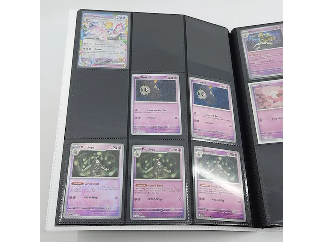 Verzamelmap met kaarten, pokémon, o.a. exeggcute pre en 001/131 - afbeelding 6 van  45