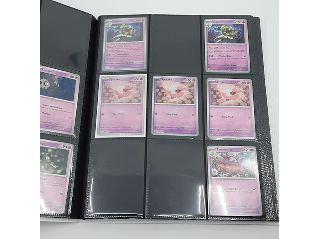 Verzamelmap met kaarten, pokémon, o.a. exeggcute pre en 001/131 - afbeelding 7 van  45