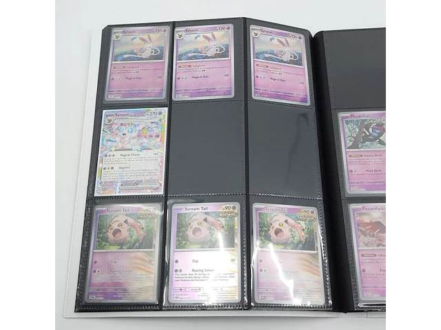 Verzamelmap met kaarten, pokémon, o.a. exeggcute pre en 001/131 - afbeelding 8 van  45