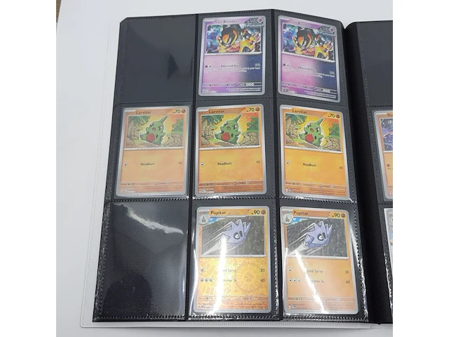 Verzamelmap met kaarten, pokémon, o.a. exeggcute pre en 001/131 - afbeelding 10 van  45