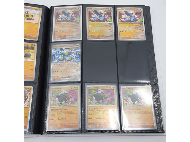 Verzamelmap met kaarten, pokémon, o.a. exeggcute pre en 001/131 - afbeelding 14 van  45