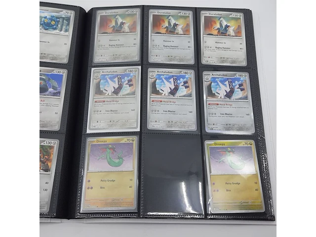 Verzamelmap met kaarten, pokémon, o.a. exeggcute pre en 001/131 - afbeelding 18 van  45