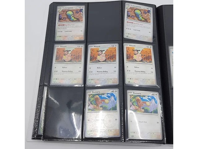 Verzamelmap met kaarten, pokémon, o.a. exeggcute pre en 001/131 - afbeelding 21 van  45