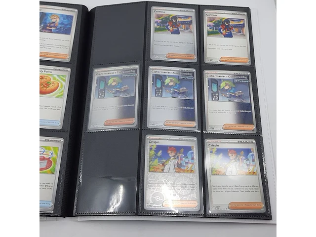 Verzamelmap met kaarten, pokémon, o.a. exeggcute pre en 001/131 - afbeelding 29 van  45