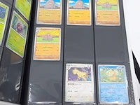 Verzamelmap met kaarten, pokémon, o.a. ivysaur mew en 002/165 - afbeelding 4 van  43