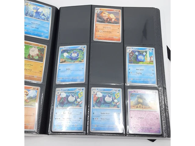 Verzamelmap met kaarten, pokémon, o.a. ivysaur mew en 002/165 - afbeelding 6 van  43
