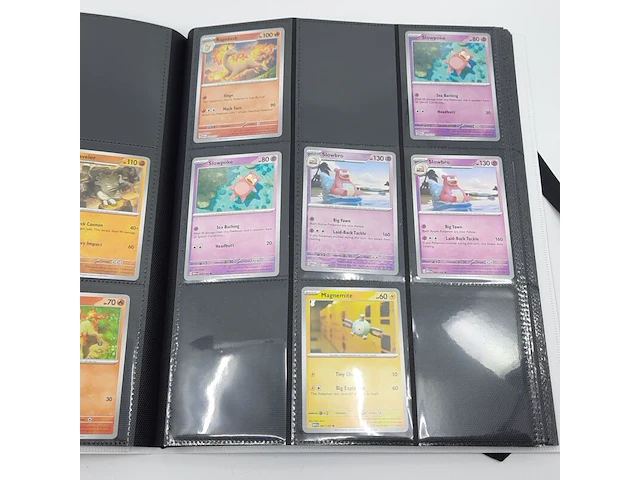 Verzamelmap met kaarten, pokémon, o.a. ivysaur mew en 002/165 - afbeelding 10 van  43