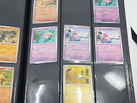 Verzamelmap met kaarten, pokémon, o.a. ivysaur mew en 002/165 - afbeelding 10 van  43