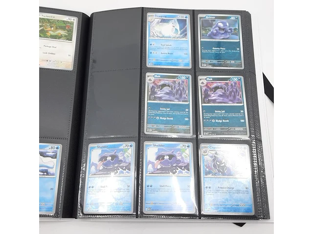 Verzamelmap met kaarten, pokémon, o.a. ivysaur mew en 002/165 - afbeelding 13 van  43