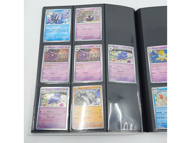 Verzamelmap met kaarten, pokémon, o.a. ivysaur mew en 002/165 - afbeelding 14 van  43