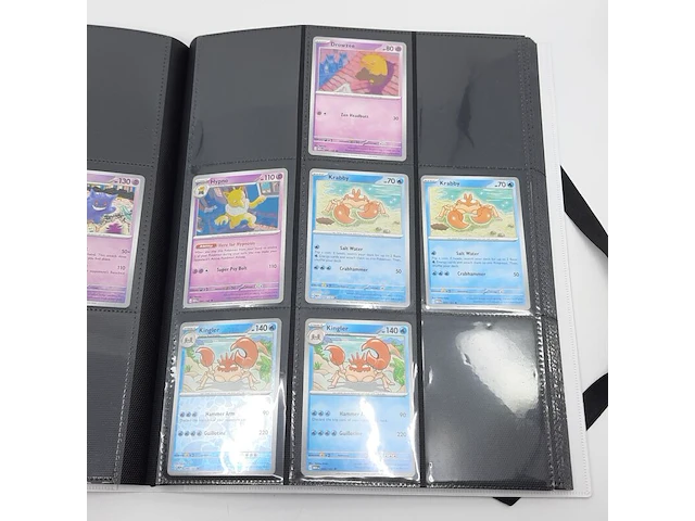 Verzamelmap met kaarten, pokémon, o.a. ivysaur mew en 002/165 - afbeelding 15 van  43
