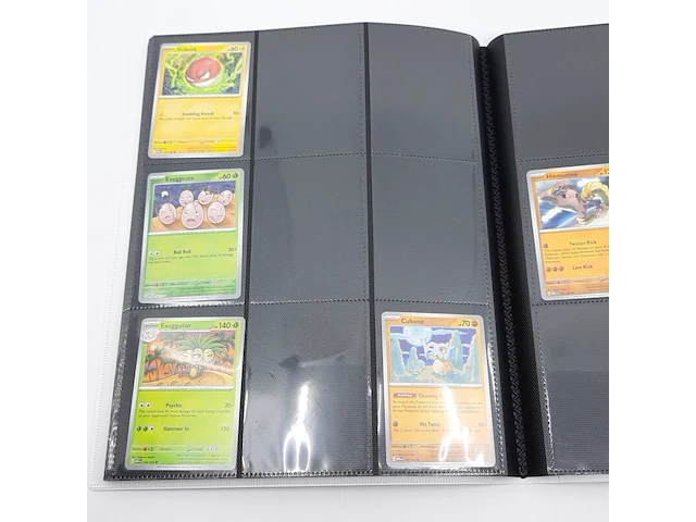Verzamelmap met kaarten, pokémon, o.a. ivysaur mew en 002/165 - afbeelding 16 van  43