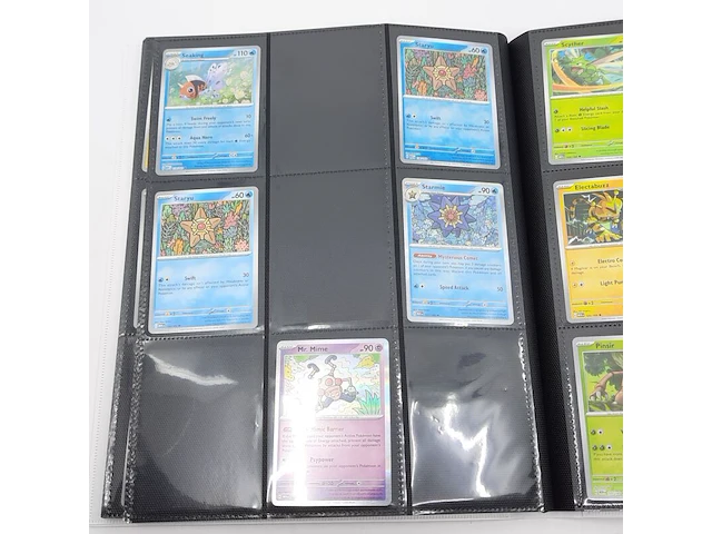 Verzamelmap met kaarten, pokémon, o.a. ivysaur mew en 002/165 - afbeelding 20 van  43