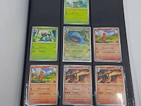 Verzamelmap met kaarten, pokémon, o.a. ivysaur mew en 002/165 - afbeelding 12 van  43